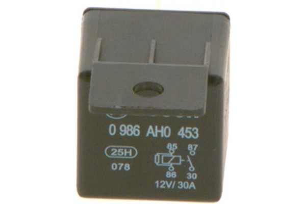 Bosch Ρελέ, Ρεύμα Λειτουργίας - 0 986 AH0 453