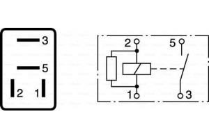 Bosch Ρελέ - 0 332 011 007