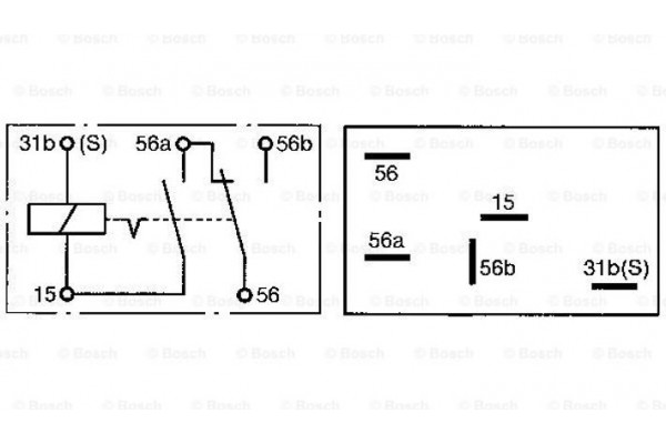 Bosch Ρελέ - 0 332 515 009