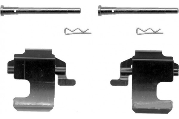 Bosch Σετ βοηθ. εξαρτημάτων, Τακάκια Φρένων - 1 987 474 282