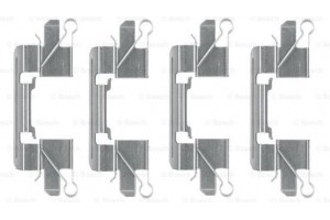 Bosch Σετ βοηθ. εξαρτημάτων, Τακάκια Φρένων - 1 987 474 477