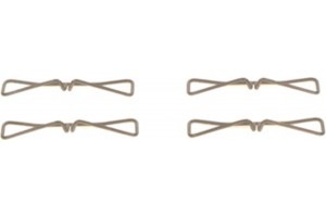 Bosch Σετ βοηθ. εξαρτημάτων, Τακάκια Φρένων - 1 987 474 690