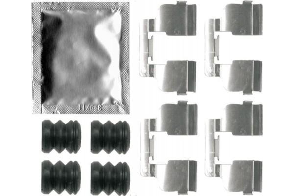 Bosch Σετ βοηθ. εξαρτημάτων, Τακάκια Φρένων - 1 987 474 749