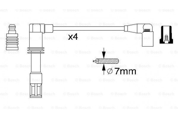 Bosch Σετ Καλωδίων Υψηλής Τάσης - 0 986 356 308