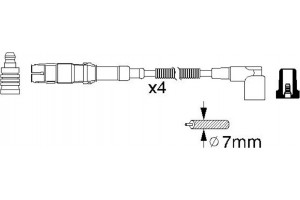 Bosch Σετ Καλωδίων Υψηλής Τάσης - 0 986 356 310
