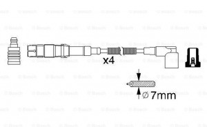 Bosch Σετ Καλωδίων Υψηλής Τάσης - 0 986 356 310
