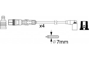 Bosch Σετ Καλωδίων Υψηλής Τάσης - 0 986 356 312