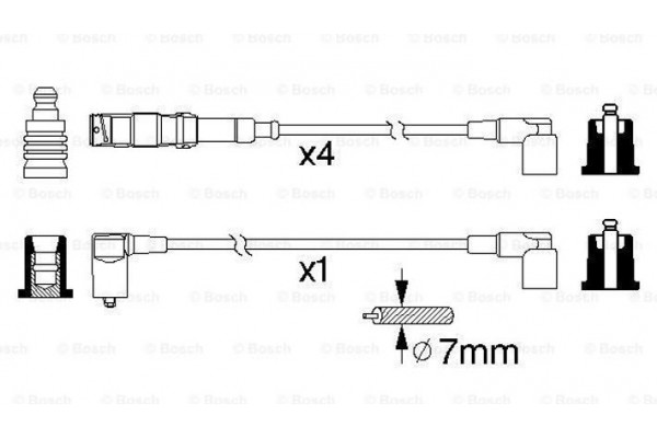 Bosch Σετ Καλωδίων Υψηλής Τάσης - 0 986 356 333