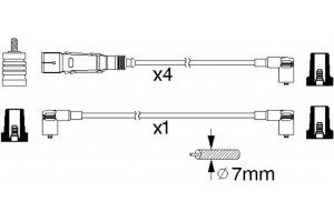Bosch Σετ Καλωδίων Υψηλής Τάσης - 0 986 356 360
