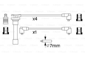Bosch Σετ Καλωδίων Υψηλής Τάσης - 0 986 356 703