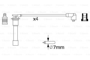 Bosch Σετ Καλωδίων Υψηλής Τάσης - 0 986 356 742