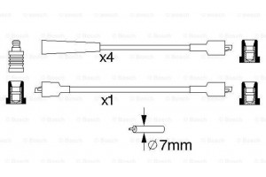 Bosch Σετ Καλωδίων Υψηλής Τάσης - 0 986 356 762