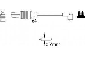 Bosch Σετ Καλωδίων Υψηλής Τάσης - 0 986 356 830