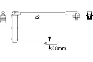 Bosch Σετ Καλωδίων Υψηλής Τάσης - 0 986 356 833
