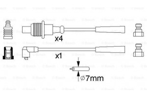 Bosch Σετ Καλωδίων Υψηλής Τάσης - 0 986 356 863