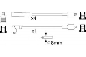 Bosch Σετ Καλωδίων Υψηλής Τάσης - 0 986 356 868