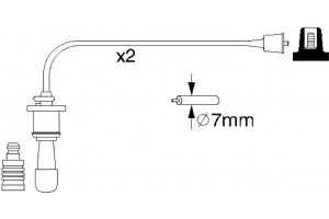 Bosch Σετ Καλωδίων Υψηλής Τάσης - 0 986 356 991