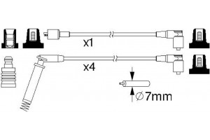 Bosch Σετ Καλωδίων Υψηλής Τάσης - 0 986 357 148