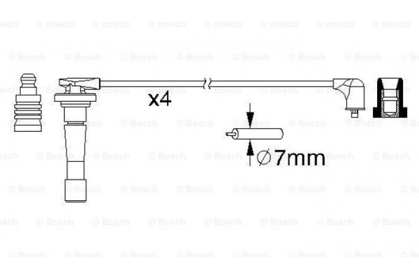 Bosch Σετ Καλωδίων Υψηλής Τάσης - 0 986 357 150