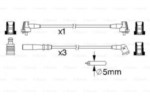 Bosch Σετ Καλωδίων Υψηλής Τάσης - 0 986 357 222