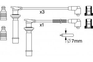 Bosch Σετ Καλωδίων Υψηλής Τάσης - 0 986 357 239
