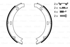 Bosch Σετ Σιαγόνων φρένων, Χειρόφρενο - 0 986 487 582