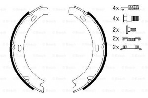 Bosch Σετ Σιαγόνων φρένων, Χειρόφρενο - 0 986 487 584