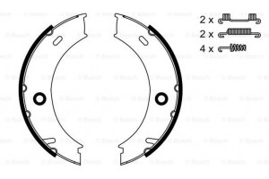 Bosch Σετ Σιαγόνων φρένων, Χειρόφρενο - 0 986 487 611