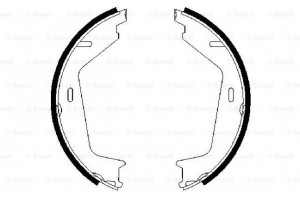 Bosch Σετ Σιαγόνων φρένων, Χειρόφρενο - 0 986 487 623