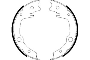 Bosch Σετ Σιαγόνων φρένων, Χειρόφρενο - 0 986 487 679
