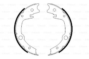 Bosch Σετ Σιαγόνων φρένων, Χειρόφρενο - 0 986 487 679