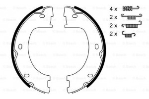 Bosch Σετ Σιαγόνων φρένων, Χειρόφρενο - 0 986 487 751