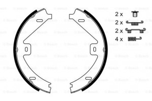 Bosch Σετ Σιαγόνων φρένων, Χειρόφρενο - 0 986 487 752