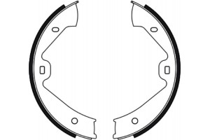 Bosch Σετ Σιαγόνων φρένων, Χειρόφρενο - 0 986 487 755