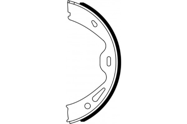 Bosch Σετ Σιαγόνων φρένων, Χειρόφρενο - 0 986 487 944