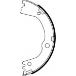 Bosch Σετ Σιαγόνων φρένων, Χειρόφρενο - 0 986 487 947