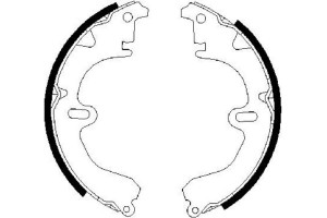 Bosch Σετ Σιαγόνων Φρένων - 0 986 487 203