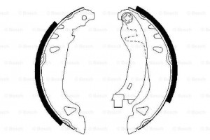 Bosch Σετ Σιαγόνων Φρένων - 0 986 487 250