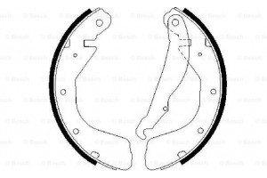 Bosch Σετ Σιαγόνων Φρένων - 0 986 487 264