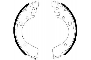 Bosch Σετ Σιαγόνων Φρένων - 0 986 487 323