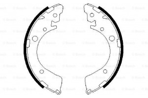 Bosch Σετ Σιαγόνων Φρένων - 0 986 487 323