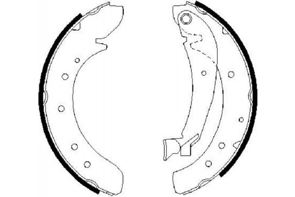 Bosch Σετ Σιαγόνων Φρένων - 0 986 487 522 Bosch Σετ Σιαγόνων Φρένων - 0 986 487 522