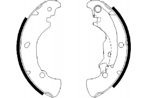 Bosch Σετ Σιαγόνων Φρένων - 0 986 487 560
