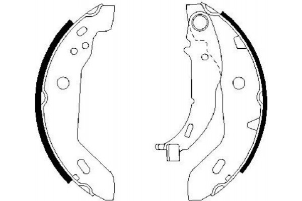 Bosch Σετ Σιαγόνων Φρένων - 0 986 487 565 Bosch Σετ Σιαγόνων Φρένων - 0 986 487 565