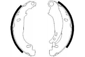 Bosch Σετ Σιαγόνων Φρένων - 0 986 487 568