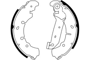 Bosch Σετ Σιαγόνων Φρένων - 0 986 487 599