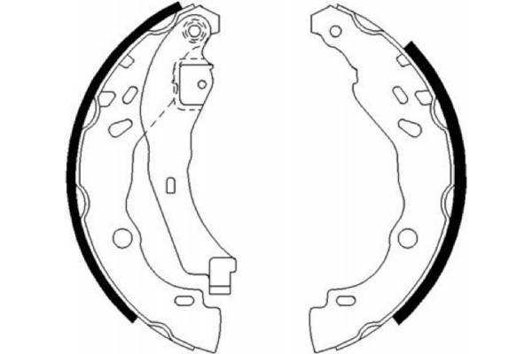 Bosch Σετ Σιαγόνων Φρένων - 0 986 487 627 Bosch Σετ Σιαγόνων Φρένων - 0 986 487 627