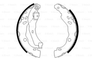 Bosch Σετ Σιαγόνων Φρένων - 0 986 487 627