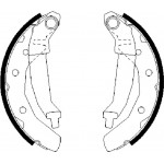 Bosch Σετ Σιαγόνων Φρένων - 0 986 487 628