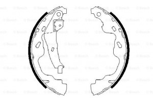 Bosch Σετ Σιαγόνων Φρένων - 0 986 487 665